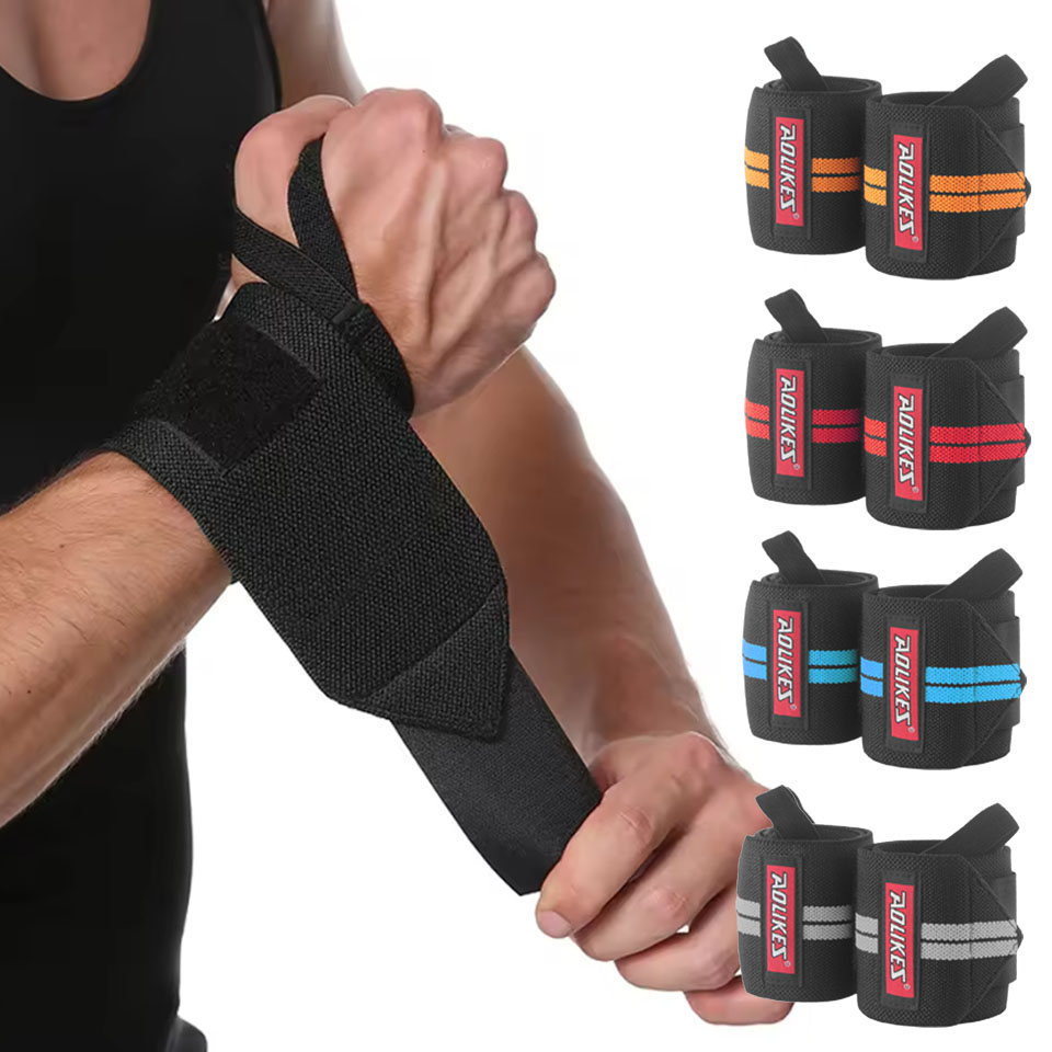 Crossfit Equipment - AOLIKES Fitness Wrist Wraps Weight Lifting