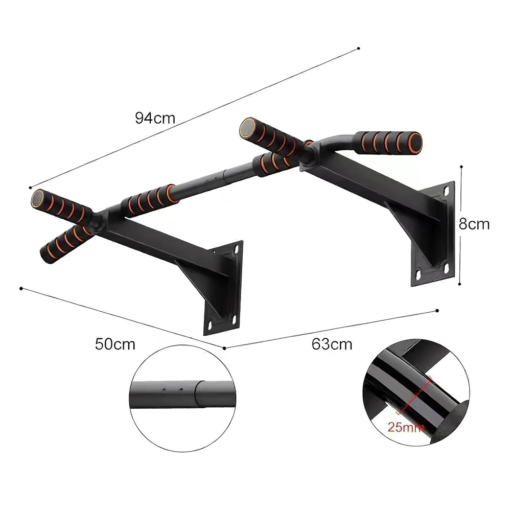 Adjustable Steel Frame Bar Hom - đánh giá và giá Pull Up Bar Grip