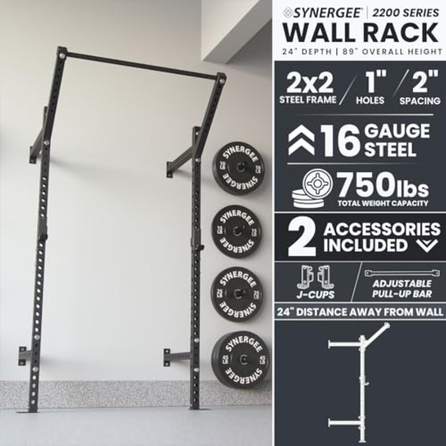 Wall Mounted Squat Rack for ho - đánh giá và giá Pull Up Bar Grip