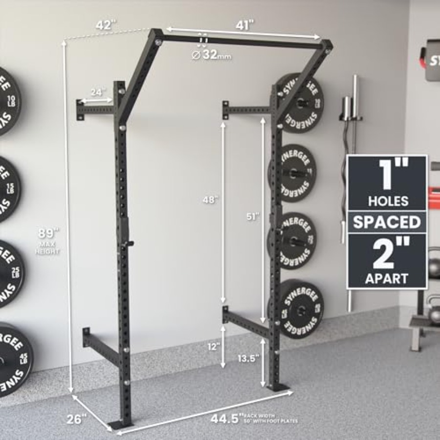 Wall Mounted Squat Rack for ho - đánh giá và giá Pull Up Bar Grip