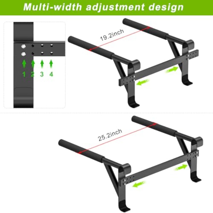 Wall Mounted Gymnastic Stall B - đánh giá và giá Pull Up Bar Grip