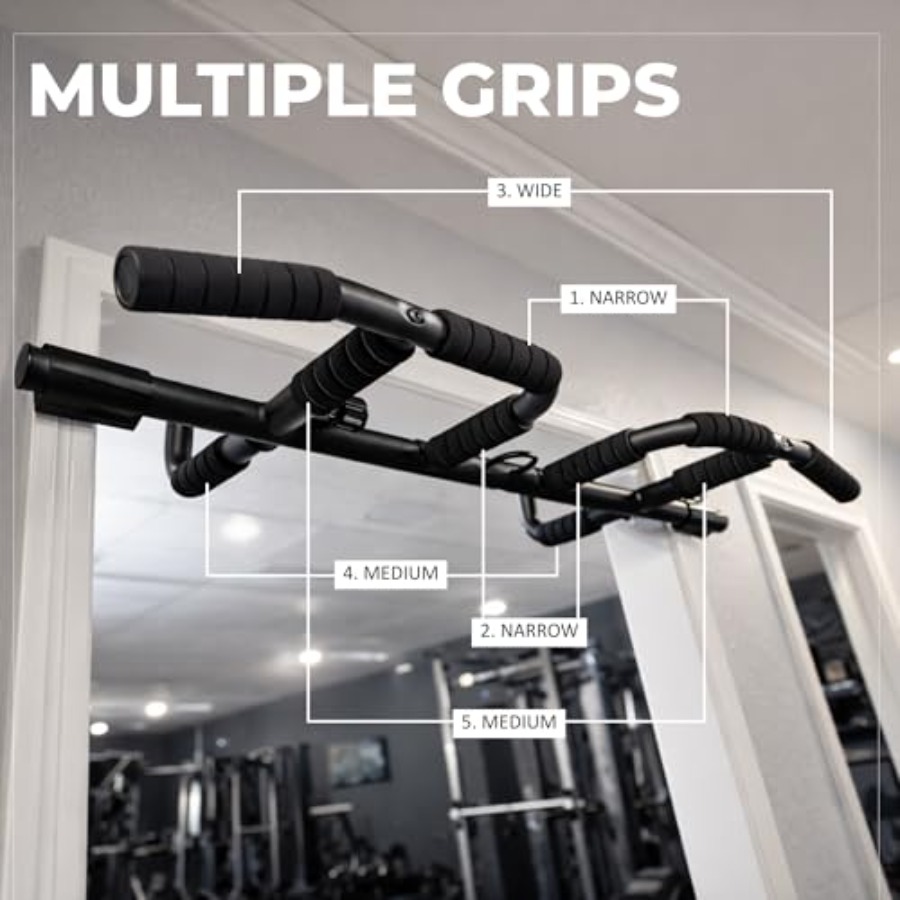 Doorway Pull Up Bar Set with S - đánh giá và giá Pull Up Bar Grip