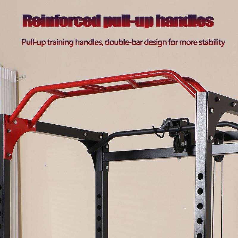 Comercial Power Cage Squat Rac - đánh giá và giá Pull Up Bar Grip