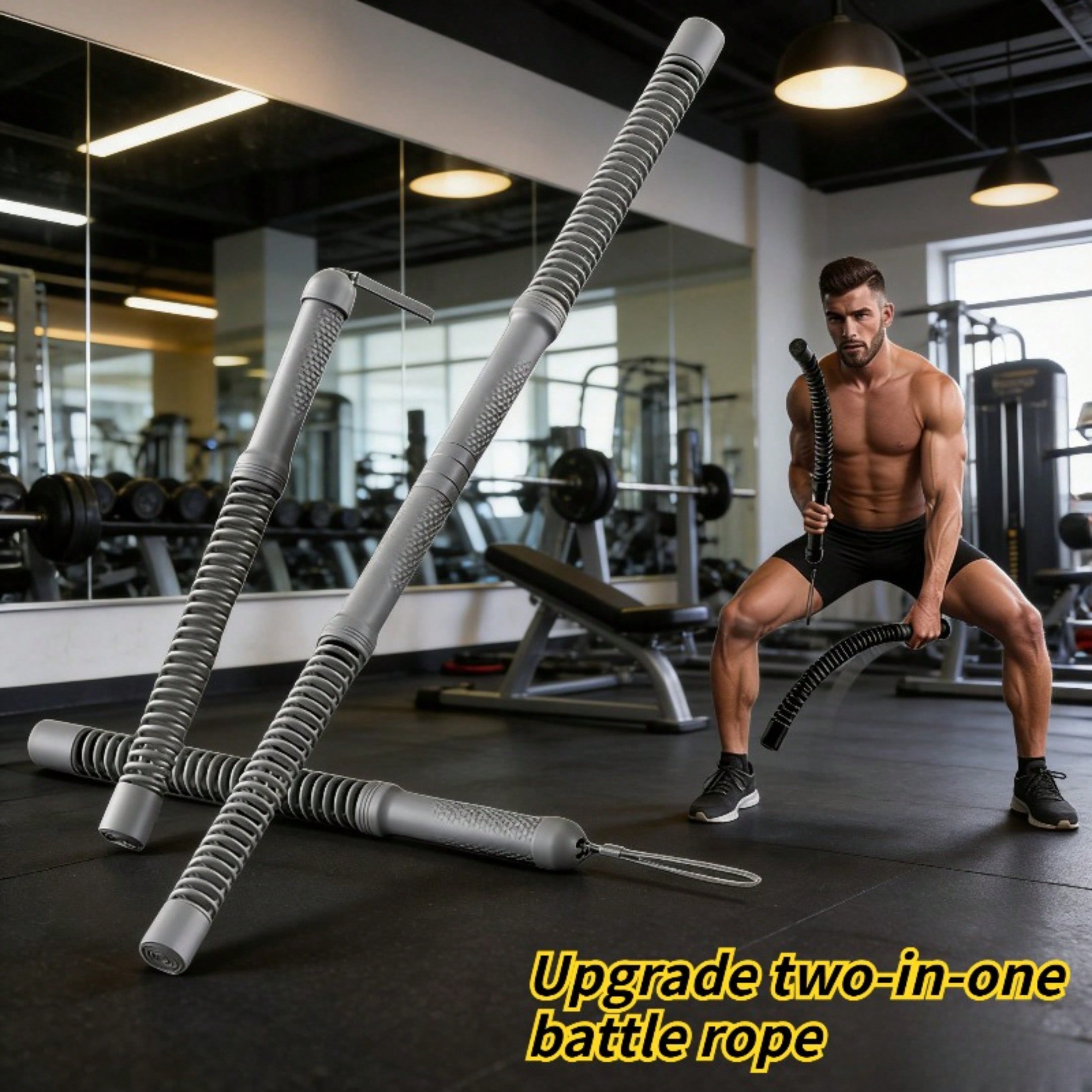 2-in-1 Upgraded Cordless Battl - đánh giá và giá Crossfit Equipment